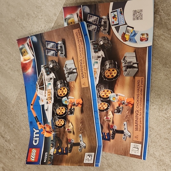 Lego Set Rover Testing Drive 60225 (Instructions With Box)**see Discription - Picture 3 of 5